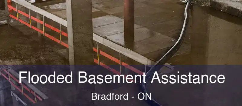 Flooded Basement Assistance Bradford - ON